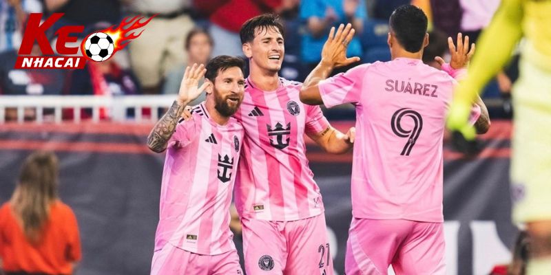 New England đấu với Inter Miami - Thế trận áp đảo từ Inter Miami