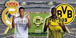 Real Madrid đấu với Dortmund